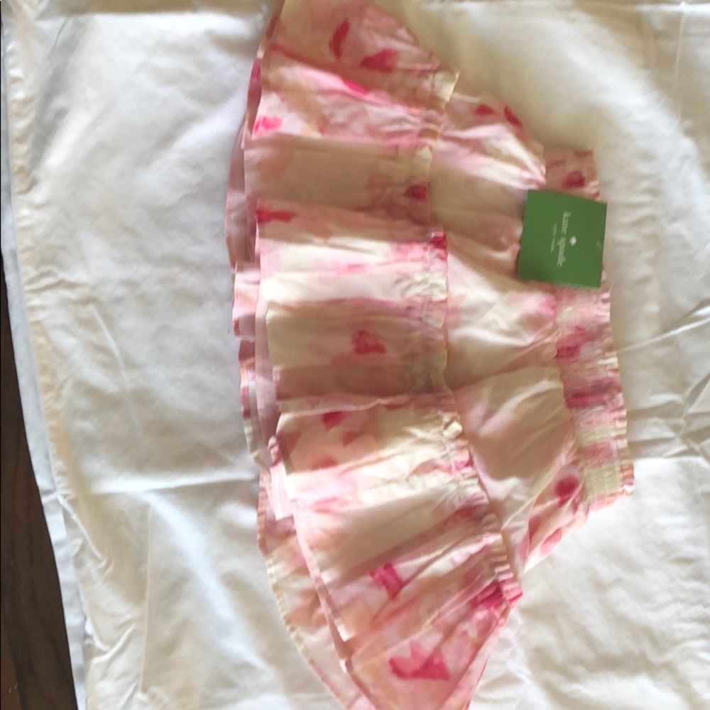 kate spade rose skirt
